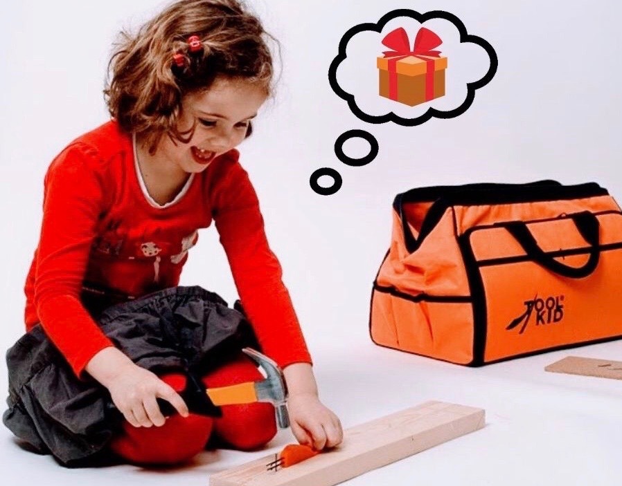 Idée cadeau bricoleur n°2 : des outils dédiés aux enfants